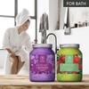 Bath Sea Salt Set 246Oz - Bath Salt Lavender & Eucalyptus - Natural Lavender Essential Oil - Eucalyptus Essential Oil - Aromatherapy - Relaxing - Calming - Body Care - Beauty - Bathing - Spa view 3
