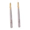 Beaupretty Professional Eyebrow Tweezers Set Flat Oblique Tip Stainless Steel Tweezers for Eyebrows Lash Application view 1