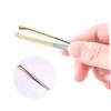 Beaupretty Professional Eyebrow Tweezers Set Flat Oblique Tip Stainless Steel Tweezers for Eyebrows Lash Application view 2