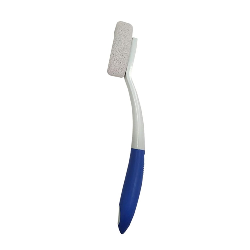 DOITOOL Foot Pumice Stone with Handle, Ergonomic Easy to Reach, Fine-Grained Frosted Stones for Removal