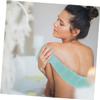 Beaupretty 3pcs Silicone Back Scrubber Belt Dual-sided Exfoliating Shower Brush for Body Stiff Bristles for Cleansing and Massage for Back and Neck Care view 3