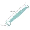 Beaupretty 3pcs Silicone Back Scrubber Belt Dual-sided Exfoliating Shower Brush for Body Stiff Bristles for Cleansing and Massage for Back and Neck Care view 4