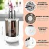 Brushly Pro Cosmetic Brush Cleaner, Makeup Brush Cleaner, Electric Makeup Brush Cleaner Machine, Automatic Spinning Makeup Brush Cleaner Fit Makeup Brush,Black,1PC view 2