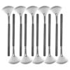 10pcs Fan Brushes, Soft Facial Makeup Facial Brushes Applicator Tools for Makeup Highlight Mask view 1