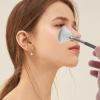 10pcs Fan Brushes, Soft Facial Makeup Facial Brushes Applicator Tools for Makeup Highlight Mask view 3