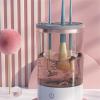 Brushly Pro Cosmetic Brush Cleaner, Makeup Brush Cleaner, Electric Makeup Brush Cleaner Machine, Automatic Spinning Makeup Brush Cleaner Fit Makeup Brush,White,1PC view 4