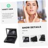 Angoily 4pcs Matte Eyeshadow and Blush Containers Makeup Storage for Travel Empty Highlighter Cases Lightweight and view 3