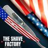 The Shave Factory Straight Edge Razor Kit (USA / 300 Dorco Single Edge Razor Blades Red) view 4