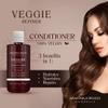 AMAZONICA BELEZA Vegan Veggie Refiner Shampo and Conditioner, Nourishes, Moisturizes and Repairs, Sulfate, Parabens and Cruelty Free, with Natural Ingredients for all Hair Types, 10 Oz view 3