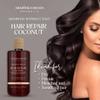 Amazonica Beleza Coconut Shampoo and Conditioner Set, Repairs Damaged Hair and Restores Hair Proteins for Healthy, Vital Hair, with Coconut Oil, Sulfate & Parabens Free, Professional Line, 10 Oz view 2