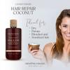 Amazonica Beleza Coconut Shampoo and Conditioner Set, Repairs Damaged Hair and Restores Hair Proteins for Healthy, Vital Hair, with Coconut Oil, Sulfate & Parabens Free, Professional Line, 10 Oz view 4