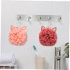 Angoily 2pcs Cartoon Cat Ear Bathing Balls Double-Sided Shower Scrubber for Gentle Exfoliation Lightweight Mesh Loofah Skin Cleaning Tool for Daily Use view 4