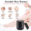 ERICAT Mini Wax Pot Warmer, 40W Wax Melting Machine with LCD Display Screen, 200ml Product Capacity and Adjustable Temperature Range, / Free Switchable and Removable Melting Pot, for Dorms, Offices view 2