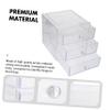 Angoily 1pc Multi Cosmetic Storage Box for Desktop Organization Drawer Makeup Organizer Space-saving Design for Easy Access to Beauty Products view 4