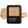 Black Radiance Pressed Powder, Pigment-Rich Matte Finish for Light Skin Tones, Oil-Absorbing Compact with Mirror & Sponge - Biscotti view 1