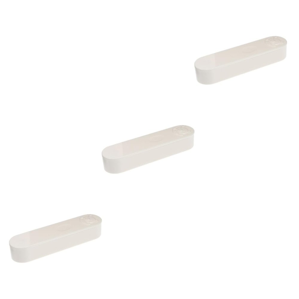 DOITOOL 3pcs Cute Cotton Swab Case Portable Travel Storage Box for Swabs Mini Compact Holder for Beads and Jewelry for Organizing Vanity and Desk Spaces