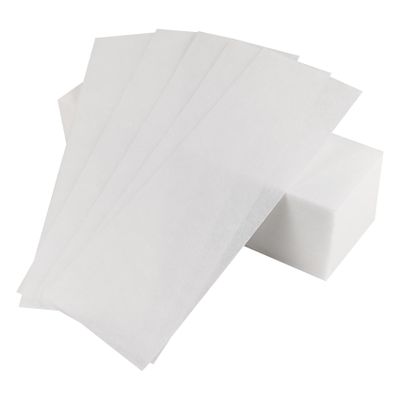 50 Pcs Waxing Paper 2.8 x 7.9 Inch Wax Strips For Hair Removal On Legs Chest Back Intimate Areas And Face