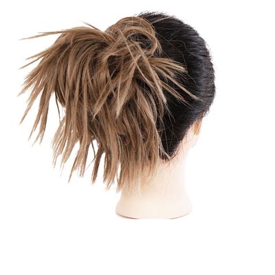 Synthetic Curly Chignon Elastic Scrunchy Wrap Updo False Hair Pieces For Women Heat Hair Bun