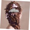 2pcs metal hair comb metal hair clips bride veils for wedding Bride Hair Comb hair combs for women accessories bridal hair accessories Hair Ornament Fashion Headwear pearl hairpin view 3