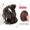 Short Curly Chignon Clip-On Hair Synthetic Elastic Band Hair Bun Hairpiece Roller Bun Fake Hair Claw Clip For Women view 4