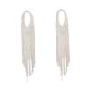 2pcs Hair tie Headband Bride Headpieces for Wedding Rhinestone Hair Accessories Crystal Headpiece Bead Head Chain Boho Hair Hoop Women Hair Accessories Bridal Headdress Manual Veil view 1