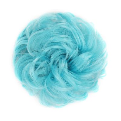 Synthetic Curly Chignon Hairpieces Elastic Updo Chignon Fluffy Scrunchies Hair Bun For Women
