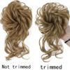 16 Color Synthetic Fiber Short Style Ladies Fashion Hair Tie Hair Tie Bun Wig Extension view 4