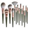 14 Brushes Set Large Loose Powder Brush Beauty Tools Grooming Eye Shadow Brush Soft view 1
