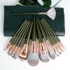 14 Brushes Set Large Loose Powder Brush Beauty Tools Grooming Eye Shadow Brush Soft view 4