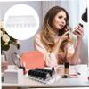 Angoily Makeup Storage Worktop Multi-purpose Acrylic Powder Organizer Compact Lightweight view 4