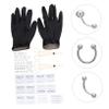 NOLITOY 2 Sets Stylish Kit Ear Tools Party Rings Performance Studs Light Comfortable for Parties and Daily Use view 3