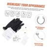 balacoo 2sets Self-ear Piercing Kit Body Jewelry Accessories Easy Operation Piercing Tool view 3