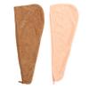 Angoily 2pcs Fleece Drying Hair Cap Super Absorbent Quick Dry Towel for Wet Hair Stylish Bath Towel Hat for Home Use view 1
