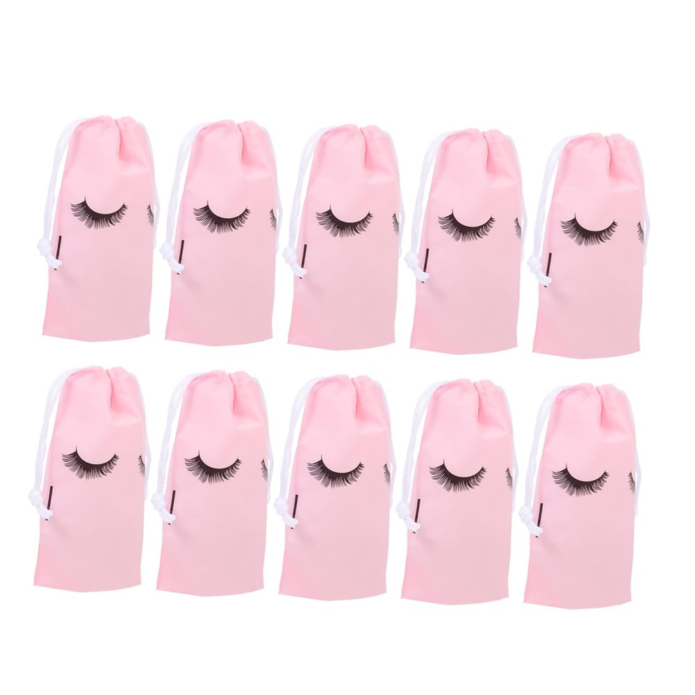 100 Pcs Beam Storage Bag Travel Makeup Bag Travel Toiletries Travel Wash Bag Packing Bag Small, Pink, 15x10cm
