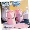 100 Pcs Beam Storage Bag Travel Makeup Bag Travel Toiletries Travel Wash Bag Packing Bag Small, Pink, 15x10cm view 2