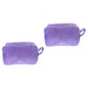 POPETPOP 2pcs Travel Cosmetic Makeup Bag Toiletries Organizer for Beach Travel and Daily Use Capacity Storage Pouch view 1