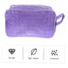 POPETPOP 2pcs Travel Cosmetic Makeup Bag Toiletries Organizer for Beach Travel and Daily Use Capacity Storage Pouch view 2