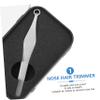 balacoo 3pcs Professional Nasal Hair Tweezer Clipper Round Head Trimmer for Home view 4