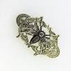 Faship George Black Rhinestone Crystal Spider Barrette For Halloween view 4