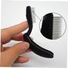 balacoo 4-piece Eyebrow Comb Curved Handle Plastic for Eyelashes and Brows Steel Needle Easy-clean Beauty Tool view 4