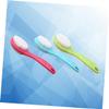 FRCOLOR 3pcs Multifunctional Foot Scrubbing Tool Ergonomic Dead Skin Remover for Pedicure Includes Rosy Green Colors to Use Exfoliating Feet Files view 4