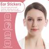 Ear Stickers, 40pcs Elf Ear Tapes, Ear Lobe Support Patches for Concave Ears, Strong Support Transparent Painless Silicone Cosmetic Ear Stickers Say Goodbye to Flat Ears, for Natural Ear Contours view 2