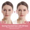 Ear Stickers, 40pcs Elf Ear Tapes, Ear Lobe Support Patches for Concave Ears, Strong Support Transparent Painless Silicone Cosmetic Ear Stickers Say Goodbye to Flat Ears, for Natural Ear Contours view 3