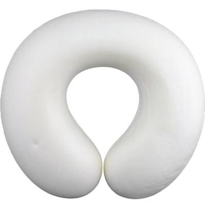KALLORY Massage Face Pillow Cushion Face Down Face Cushion U Shaped Headrest for Salon Massage Table Bed