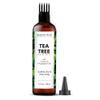 Majestic Pure 100% Pure Tea Tree Oil For Hair Growth - Strengthening, Nourishing, Volumizing - Infused with Jojoba Oil & Grapeseed Oil - Non GMO Verified - 6.7 Fl Oz view 1