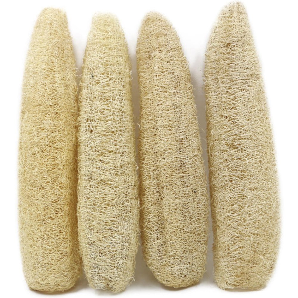 (2023 New Goods) Natural Luffa Sponge Natural Luffa Sponge Organic Luffa Bath Sponge Exfoliating Body Back Scrubber for Men and Women Adult Beauty Bath Daily Care