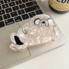 Sea Lion Claw Clips,Cartoon Sea Lion Hair Clips,Animal Shape Hair Jaw Clips,Cellulose Acetate Hair Clips for Girls,Small Claw Clips for Women,Hair Jaw Barrettes Accessories (white) view 3