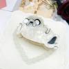 Sea Lion Claw Clips,Cartoon Sea Lion Hair Clips,Animal Shape Hair Jaw Clips,Cellulose Acetate Hair Clips for Girls,Small Claw Clips for Women,Hair Jaw Barrettes Accessories (white) view 4