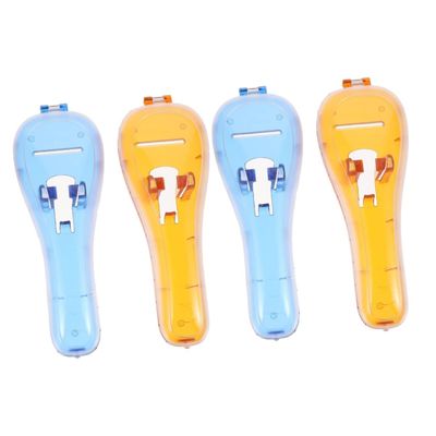 Angoily 4pcs Travel Razor Case Durable Shaver Storage Box Protective Design for Safe Travel Compact Includes and Colors for Men and Women