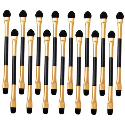DOITOOL 15pcs Double-sided Eyeshadow Applicators Lightweight Makeup Brushes for Women Portable Eyeshadow Tools for Easy Application of Eye Makeup Versatile Use for Shadows and More